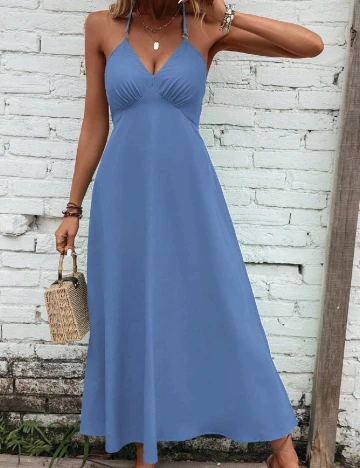 Rochie lunga SHEIN, albastru