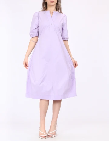 Rochie medie Culture, lila