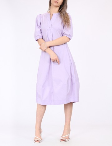 Rochie medie Culture, lila