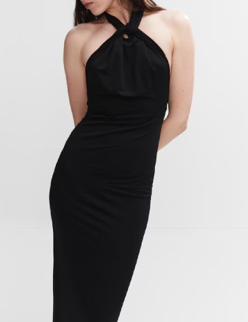 Rochie lunga Mango, negru