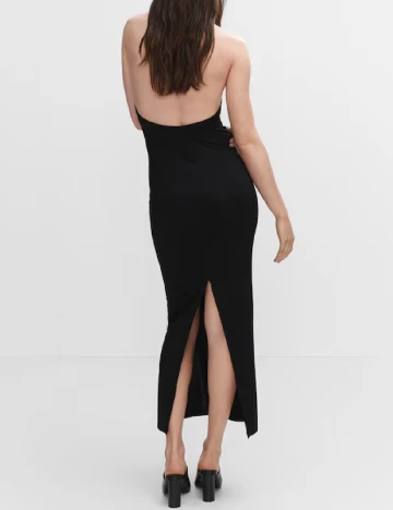Rochie lunga Mango, negru