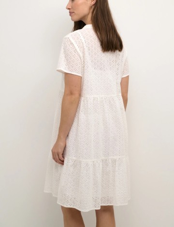 Rochie scurta Culture, alb