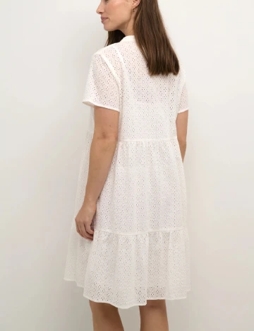 Rochie scurta Culture, alb
