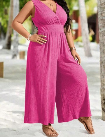 Salopeta SHEIN CURVE, roz
