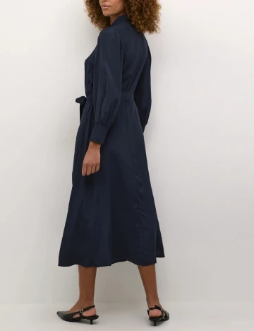 Rochie medie Kaffe, bleumarin