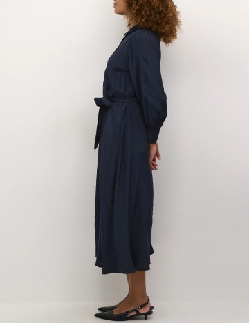 Rochie medie Kaffe, bleumarin