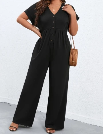 Salopeta SHEIN CURVE, negru