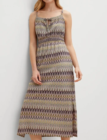Rochie medie Comma, mix culori
