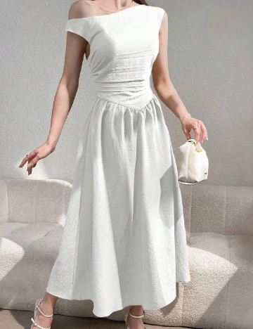 Rochie lunga SHEIN, alb