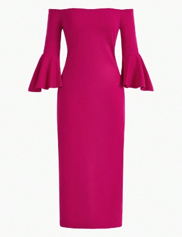 Rochie medie MOTF, roz