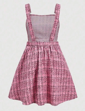 Rochie scurta SHEIN CURVE, roz