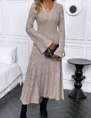 Rochie medie SHEIN, gri