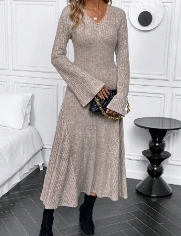 Rochie medie SHEIN, gri