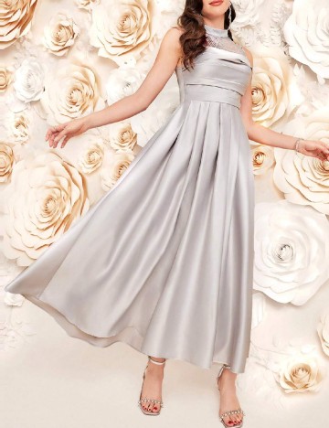 Rochie lunga SHEIN, gri