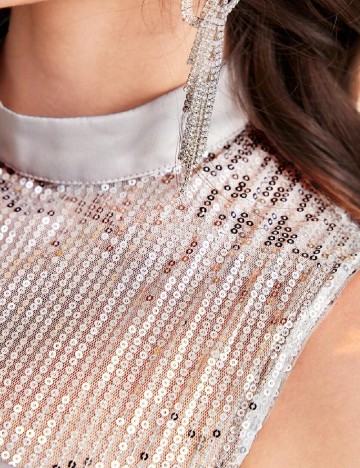 Rochie lunga SHEIN, gri