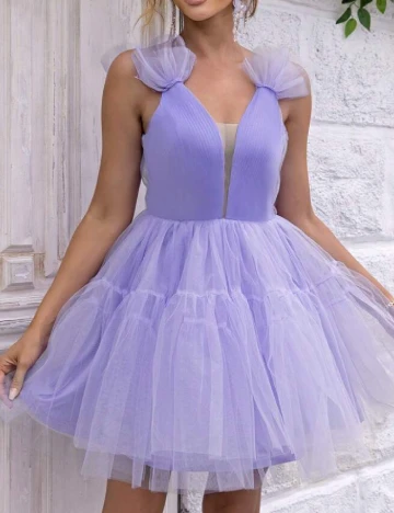 Rochie scurta SHEIN, mov