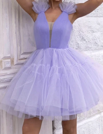 Rochie scurta SHEIN, mov