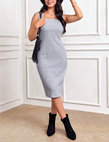 
						Rochie medie SHEIN, gri