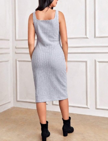 Rochie medie SHEIN, gri