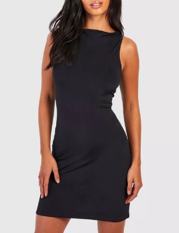 Rochie scurta Boohoo, negru