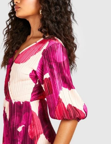 Rochie medie Boohoo, roz