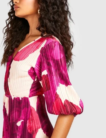 Rochie medie Boohoo, roz