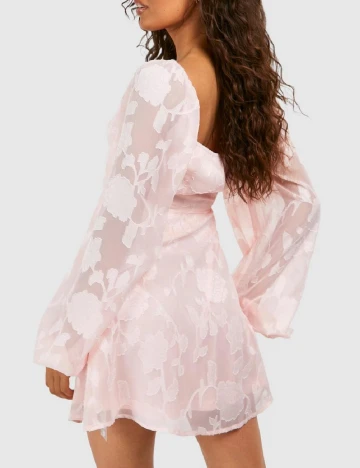 Rochie scurta Boohoo, roz