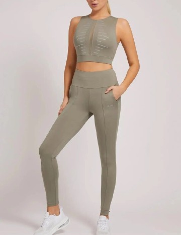 
						Bustiera sport Guess, kaki