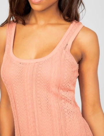 Rochie lunga Guess, portocaliu