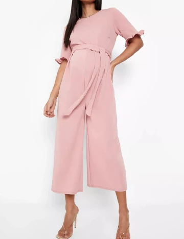Salopeta Boohoo maternity, roz Roz