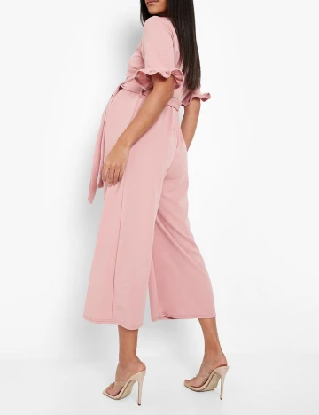 Salopeta Boohoo maternity, roz Roz