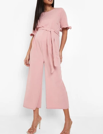 Salopeta Boohoo maternity, roz Roz