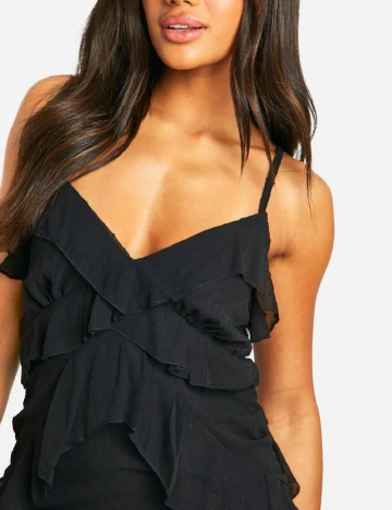 Rochie scurta Boohoo, negru