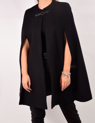 Poncho Zara, negru, XS