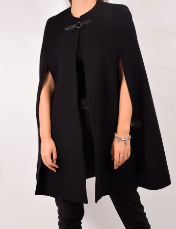 Poncho Zara, negru, XS