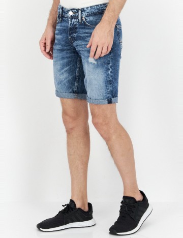 Pantaloni scurti Guess, albastru