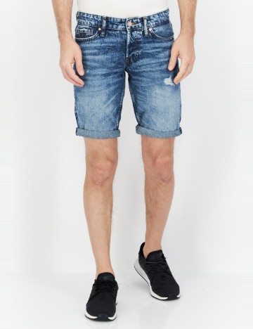 Pantaloni scurti Guess, albastru