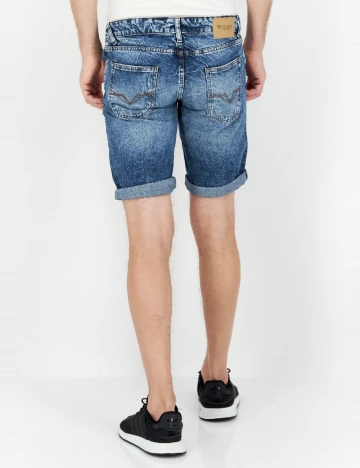 Pantaloni scurti Guess, albastru