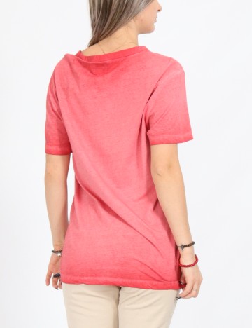 Tricou Oversize Guess, roz
