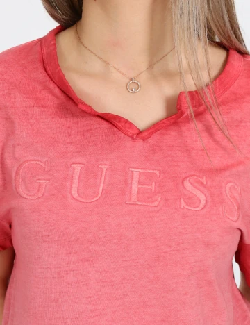 Tricou Oversize Guess, roz