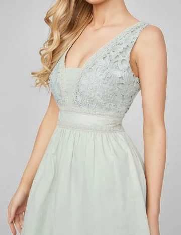 Rochie scurta Guess, verde