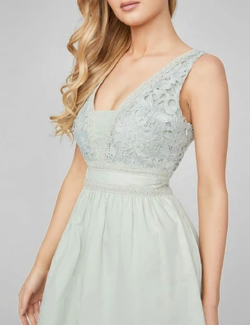 Rochie scurta Guess, verde