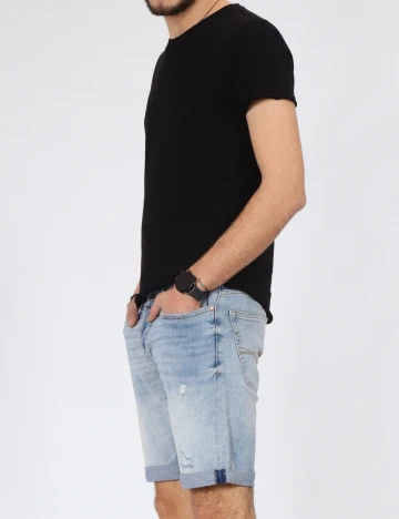 Pantaloni scurti Guess, albastru