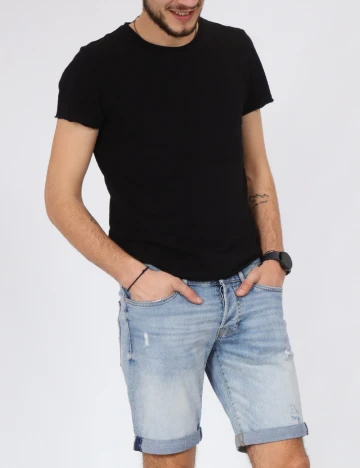 Pantaloni scurti Guess, albastru