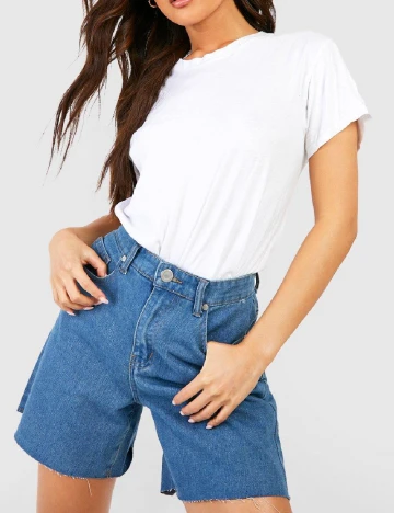 Pantaloni scurti Boohoo, albastru