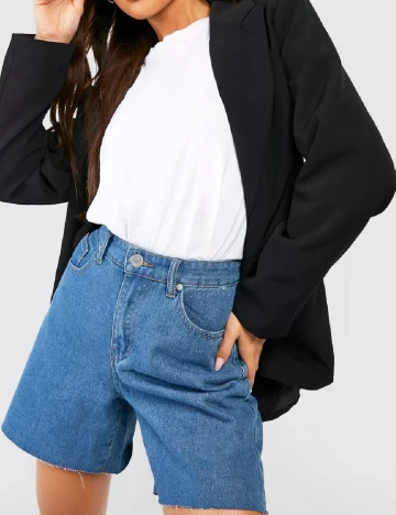 Pantaloni scurti Boohoo, albastru