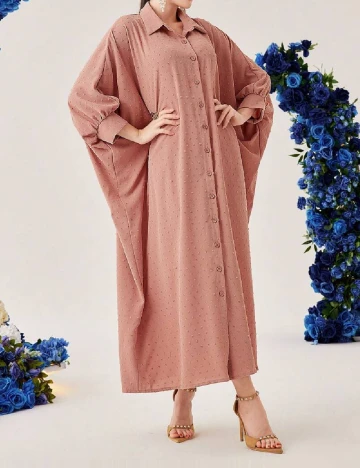 Rochie lunga SHEIN, roz