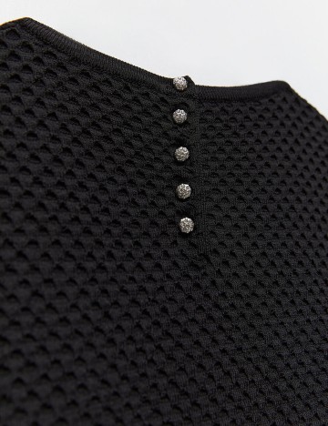 Bluza Zara, negru, L