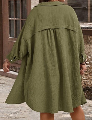 Camasa Emery Rose Curve, kaki