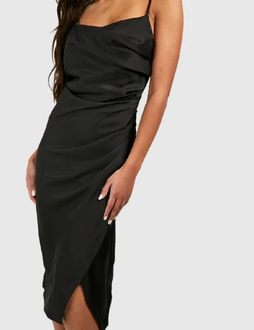 Rochie medie Boohoo, negru Negru